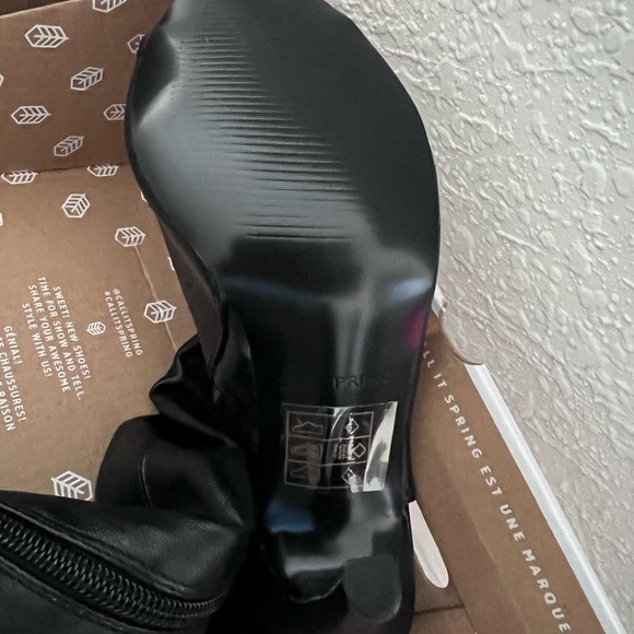 New!Call It Spring Onadodien Black Over the Knee Boots size 6 or make an offer - Picture 4 of 6